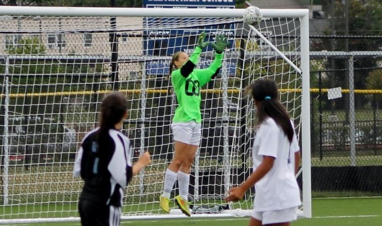 Girls Soccer Goalie Andrea Sipos Selected for NSCAA All-South Region