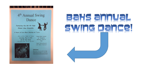 Swing Dance Tickets On Sale Until May 4th!