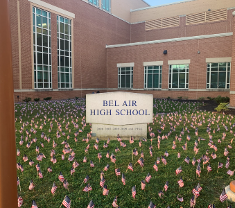 SGA Honors 9/11 Victims with Flag Ceremony