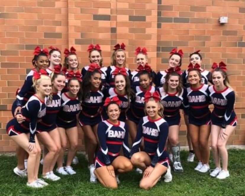 Varsity Cheer Takes 1st Place at Liganore Cheer Competition
