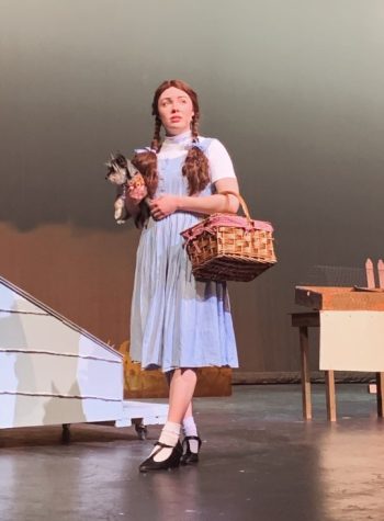 Maggie Donahue (junior) plays Dorothy in this years production.