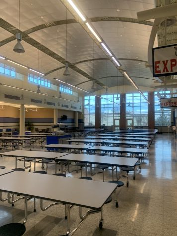 The BAHS cafeteria is home to over 1400 student lunches daily.