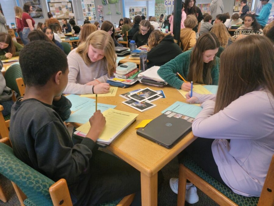 BAMS students workshopped a Journalism activity last week. There were about 60 students in attendance.