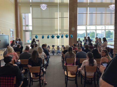 Lil Bobcat Graduation was held at 9:30 am Wednesday in the BAHS media center.