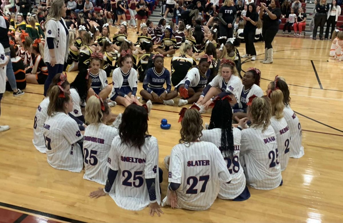 Varsity Cheer Secures First Place Win in Counties