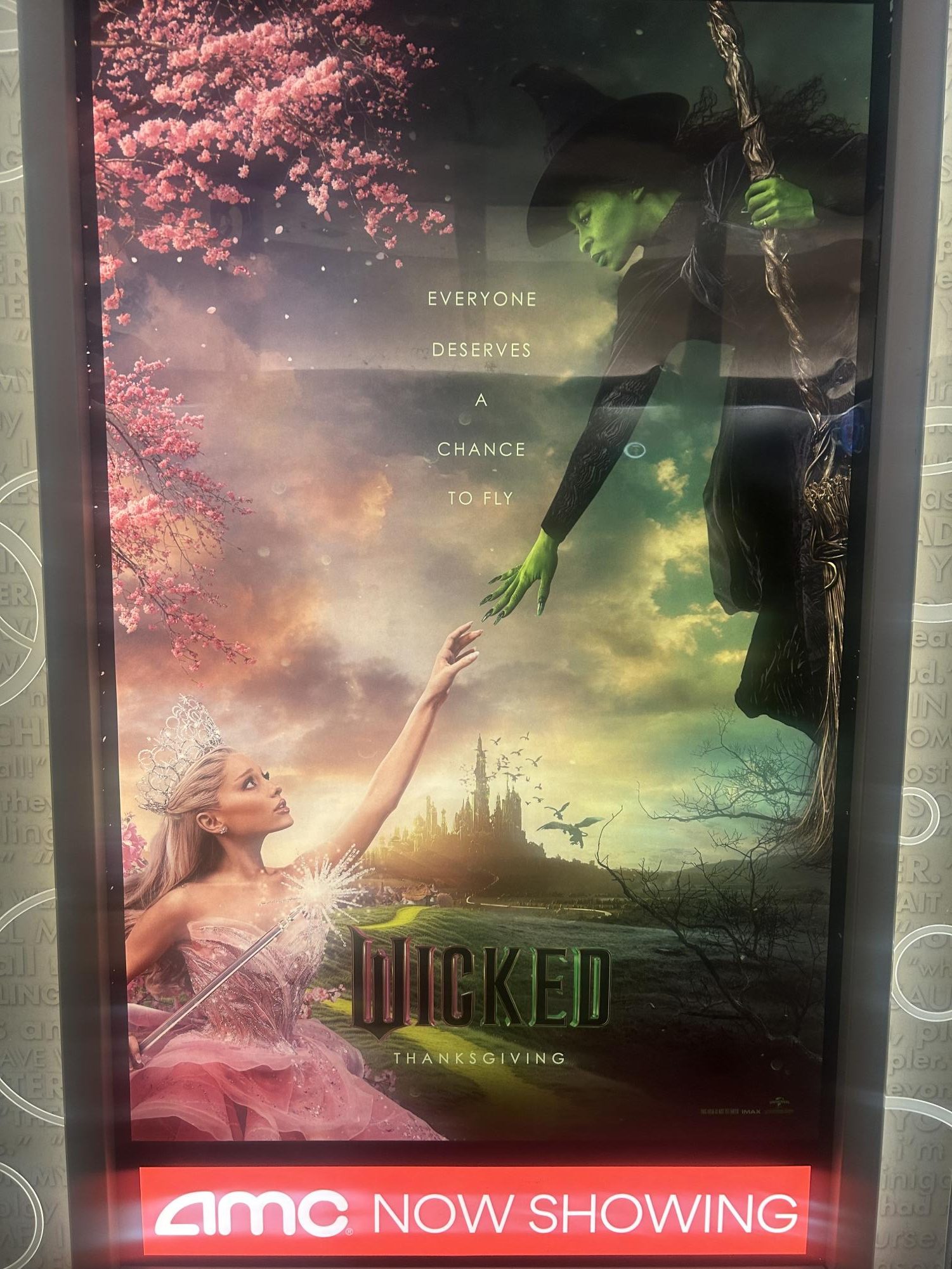 Wicked is playing in a theater near you!