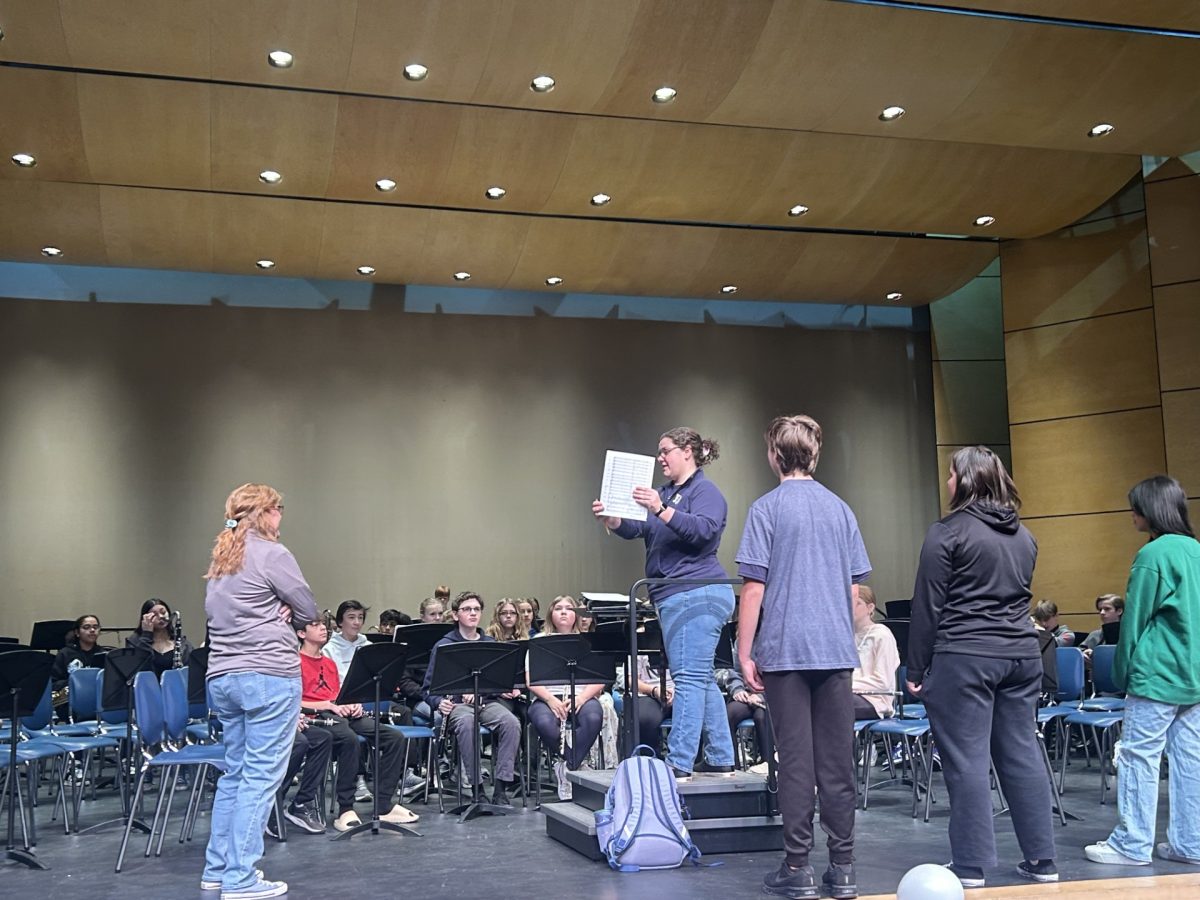 Excitement & Ensemble from Band Day Echoes Through Auditorium